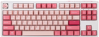 Klawiatura przewodowa Ducky One 3 TKL RGB LED Cherry MX Brown USB Gossamer Pink (100043073)