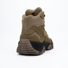 Кожаные летние ботинки OKSY TACTICAL Koyot 40 размер арт. 070112-setka - изображение 7