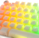 Klawiatura przewodowa Ducky One 3 Aura Gaming Cherry MX Silent Red White (4711281574673) - obraz 6