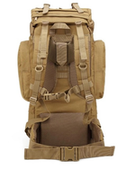 Тактический походный рюкзак Solve D3-GGL-502 65л Койот - изображение 8