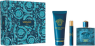 Zestaw męski Versace Eros Woda perfumowana 100 ml + Żel pod prysznic 150 ml + Miniaturka Woda perfumowana 10 ml (8011003889341) - obraz 1