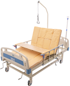 Механічне медичне функціональне ліжко MED1 з туалетом MED1-H05 Широке (MED1-C09) - зображення 3