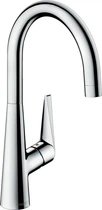 Hansgrohe Змішувач для кухні Talis S, довж.виливу - 203мм, поворотний, 1важіль, KM260, хром