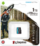 Karta pamięci Kingston MicroSDXC 1TB Canvas Go! Plus Class 10 UHS-I U3 V30 A2 (SDCG3/1TBSP) - obraz 3