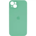 Защитный чехол-накладка Silicone Full Case AA Camera Protect for Apple iPhone 15 Spearmint (FullAAi15-30)