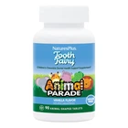 Пробиотики Natures Plus для Здоровья Зубов и Полости Рта для Детей Tooth Fairy Animal Parade Вкус Ванили 90 жевательных таблеток