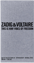 Туалетна вода для чоловіків Zadig&Voltaire This Is Him Vibes Of Freedom 100 мл (3423222048358) - зображення 3