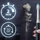Електрична зубна щітка ORAL-B BRAUN Pulsonic Slim Luxe 4500 Чорна (4210201396420) - зображення 6