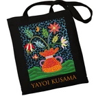 Екошопер BookOpt BK4084 YAYOI KUSAMA Квіти, чорний