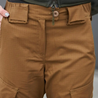 Жіночі штани з манжетами Military ріп-стоп койот розмір L - зображення 7