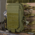 Універсальний підсумок Silver Knight із кріпленням Molle/Pals олива 16х9х7 см