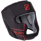 Шолом боксерський шкіряний з повним захистом Zelart Heroe 3151