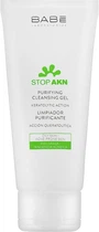 Очищающий гель для жирной, комбинированной и проблемной кожи в Travel size формате - Babe Laboratorios Purifying Cleansing Gel Travel Edition 100ml (100ml) (936728-1191876-2)