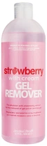 Жидкость для снятия гель-лака и биогеля "Клубника со сливками" Jerden Proff Gel Remover 500ml (500 мл) (726709-651954-2)