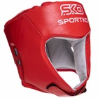 Шолом боксерський Sportko SP-4706 відкритий шкіряний ФБУ