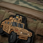 Нашивка M-Tac HMMWV (PVC) coyote - зображення 4