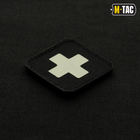 Нашивка M-Tac Medic Cross Laser Cut Black/GID - изображение 3
