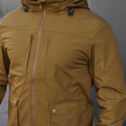 Чоловіча куртка Call Dragon ріп-стоп із сітчастою підкладкою койот розмір XL - зображення 4