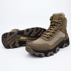 Кожаные демисезонные ботинки OKSY TACTICAL Koyot арт. 070112-cordura 41 размер - изображение 3