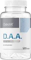Booster testosteronu OstroVit DAA 120 kapsułek (5903933911168) - obraz 1