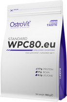 Białko OstroVit Standart WPC80.eu 900 g Czekolada-wanilia (5903246222746) - obraz 1