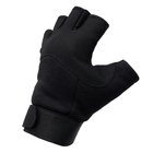 Рукавиці тактичні розмір L MIL-TEC Army Fingerless Gloves Чорні (12538502-L) - зображення 3