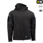 Куртка M-Tac Soft Shell с подстежкой Black M - изображение 3