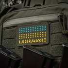 Нашивка M-Tac Ukraine Laser Cut Ranger Green/Yellow/Blue/GID - изображение 7