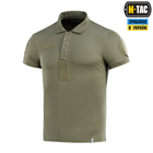 Поло M-Tac НГУ со светоотражающей надписью 65/35 Army Olive 2XL