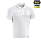 Поло M-Tac Полиция 65/35 White 3XL - изображение 3