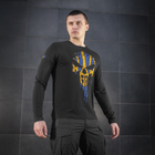 Футболка M-Tac Месник длинный рукав Black/Yellow/Blue 2XL - изображение 10