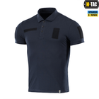 Тактическое поло Navy M-Tac Dark Blue 65/35 2XL - изображение 1