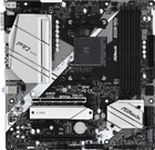 ASRock B550M Pro4 (AM4/B550, 4*DDR4, 2xPCIex16, DP/HDMI/VGA, 6xSATAІІІ, 3xM.2, GLan, 7.1ch, mATX)