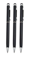 Стилус с шариковой ручкой для емкостных экранов S0690X3 комплект 3 шт Black