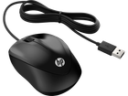 Проводная мышка HP 1000 Wired Mouse 3кн USB 1200 dpi Black (4QM14AA)