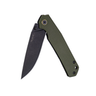 Нож складной Ruike Black Blade Green замок Frame lock P801-G - изображение 6