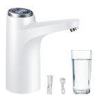 Электрический портативный насос для бутылированной воды Automatic water dispenser с USB Белый