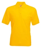 Поло Fruit of the Loom 65/35 Polo M 34 Сонячно-Жовтий (063402034M)