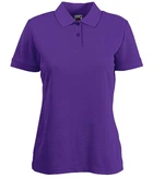 Поло Fruit of the Loom 65/35 Polo lady-fit S Фиолетовый (0632120PES)