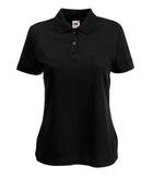 Поло Fruit of the Loom 65/35 Polo lady-fit L 36 Чорний (063212036L)