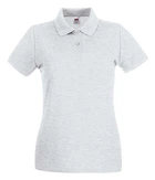 Поло Fruit of the Loom Premium polo lady-fit L Пепельный (063030093L)