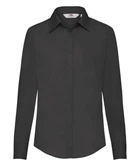 Сорочка Fruit of the Loom Poplin shirt l/s lady-fit L 36 Чорний (065012036L)