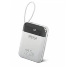 Батарея мобильная универсальная зарядная павербанк Brevia 10000mAh 22.5W Type-C+Lightning Li-Pol, LCD (L-IDO_N33S)
