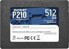 Твердотельный накопитель SSD Patriot P210 512GB 2.5" 7mm SATAIII 3D QLC (P210S512G25)