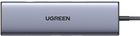 Адаптер Хаб USB 10в1 Ugreen 3 x USB 3.0 HDMI + VGA + RJ45 + SD/TF + AUX 3.5 mm + PD Converter (6941876216017) - зображення 4