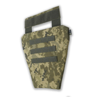 Универсальная сумка-защита паха (напашник-фартук) с баллистическим пакетом 1 класс защиты Militex cordura Пиксель - изображение 4