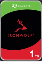 Жорсткий диск Seagate IronWolf 1TB 5400rpm 256MB ST1000VN008 3.5 SATA III - зображення 1