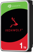 Жорсткий диск Seagate IronWolf 1TB 5400rpm 256MB ST1000VN008 3.5 SATA III - зображення 2