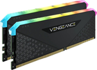 Оперативна пам'ять Corsair DDR4-3600 16384MB PC4-28800 (Kit of 2x8192) Vengeance RGB RS Black (CMG16GX4M2D3600C18) - зображення 2