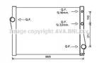 Радіатор охолодження двигуна AVA COOLING BWA2471 BMW X5, X6 17117533472, 7533472, 17117807624